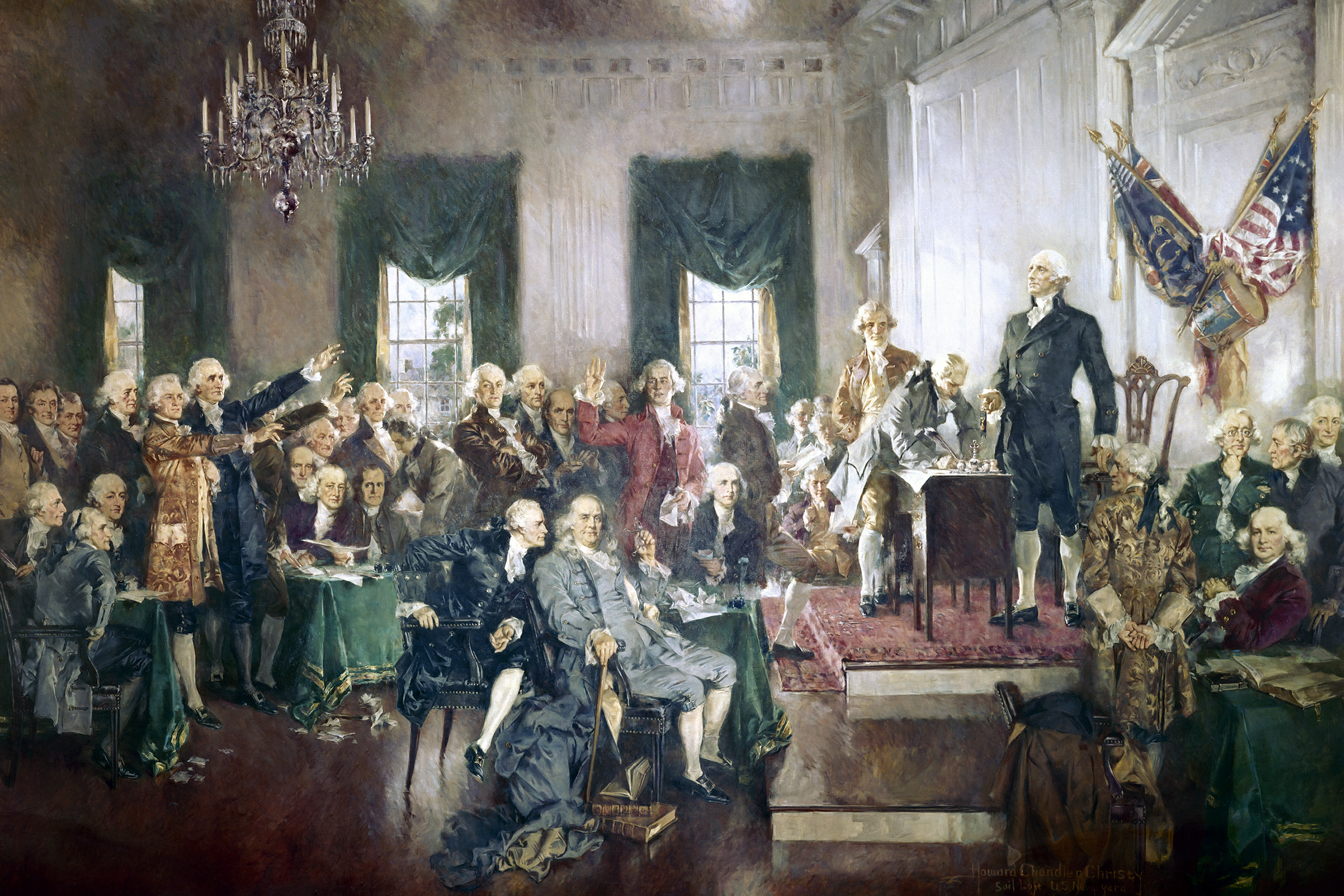 Ratifying the US Constitution