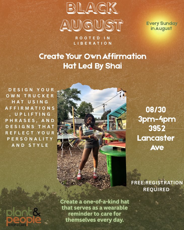 Create Your Own Affirmation Hat Led By Shai