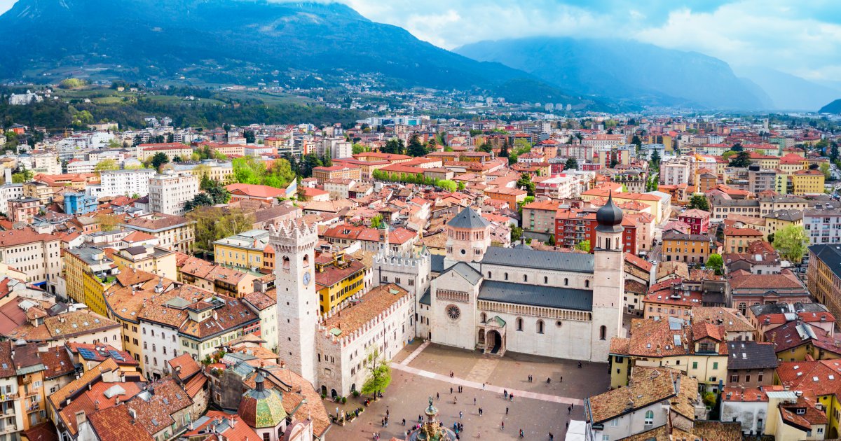 Trento — Cartello QR GetYourGuide Trentino - Alto Adige