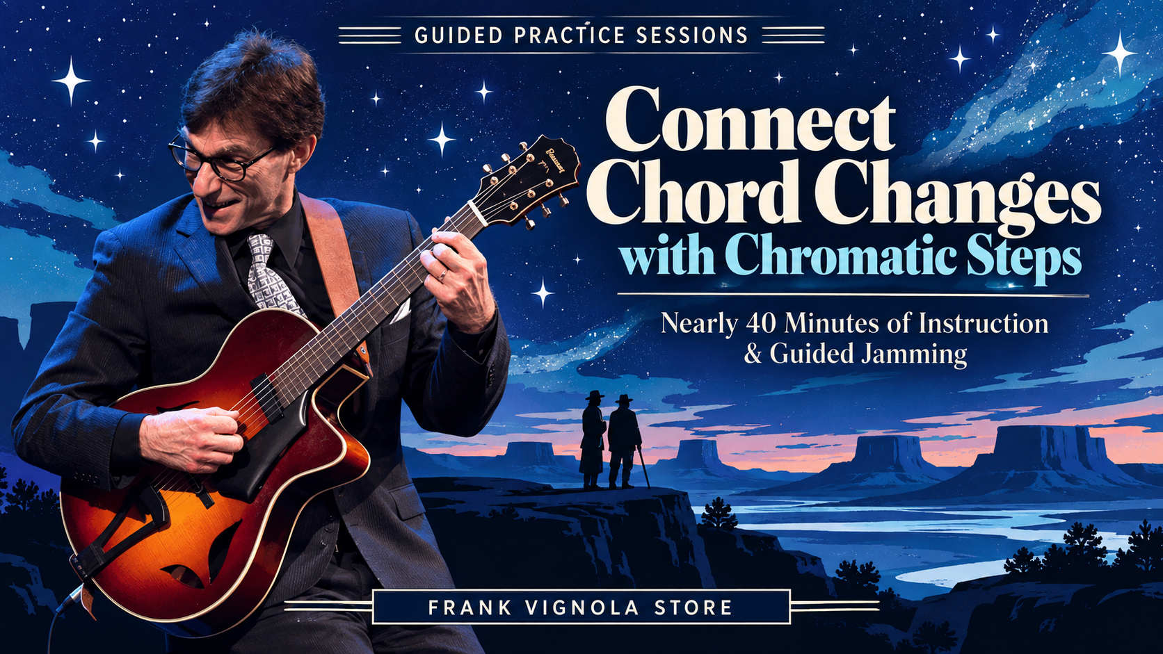 connect chord changes with chromatic steps