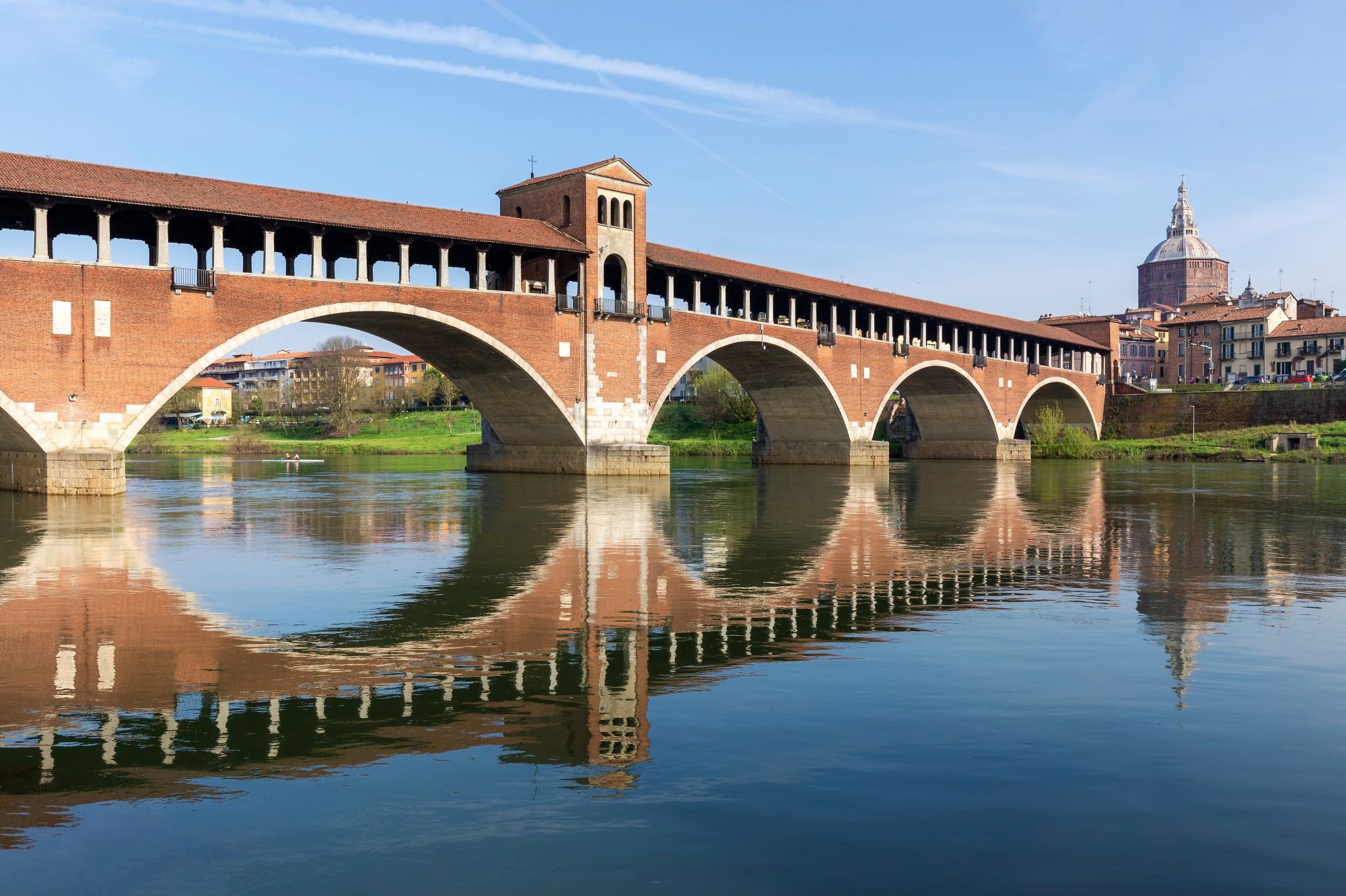 Pavia — Cartello QR GetYourGuide Lombardia