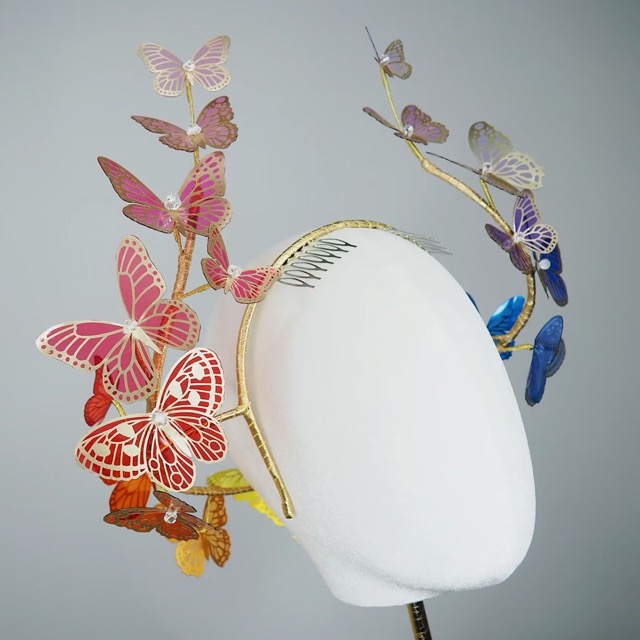 Stephen Jones Millinery SS25 'The Curve: Constantin, Azzedine