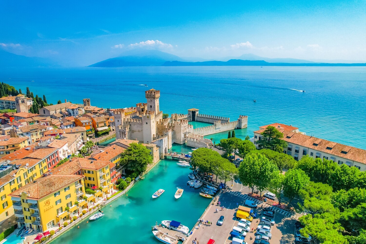 Lago di Garda — Cartello QR GetYourGuide Lombardia