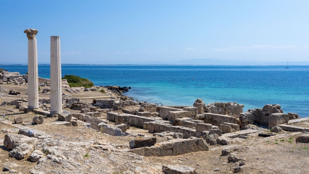 Oristano — Cartello QR GetYourGuide Sardegna