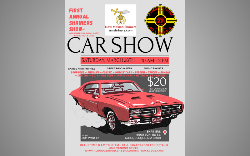 Picture for Shrine Car Show event