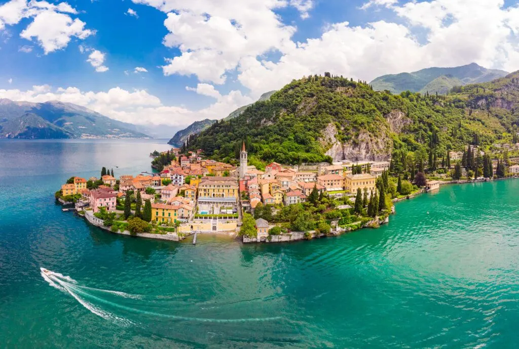 Bellagio — Cartello QR GetYourGuide Lombardia