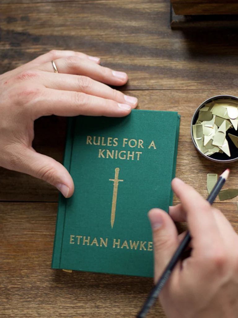 Poster for Community Book Club: Rules for a Knight