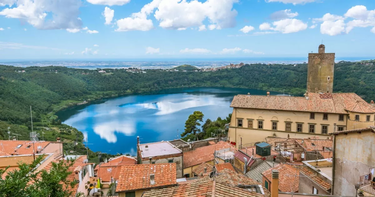 Castelli Romani — Cartello QR GetYourGuide Lazio