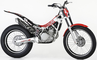Beta trials bikes through the years