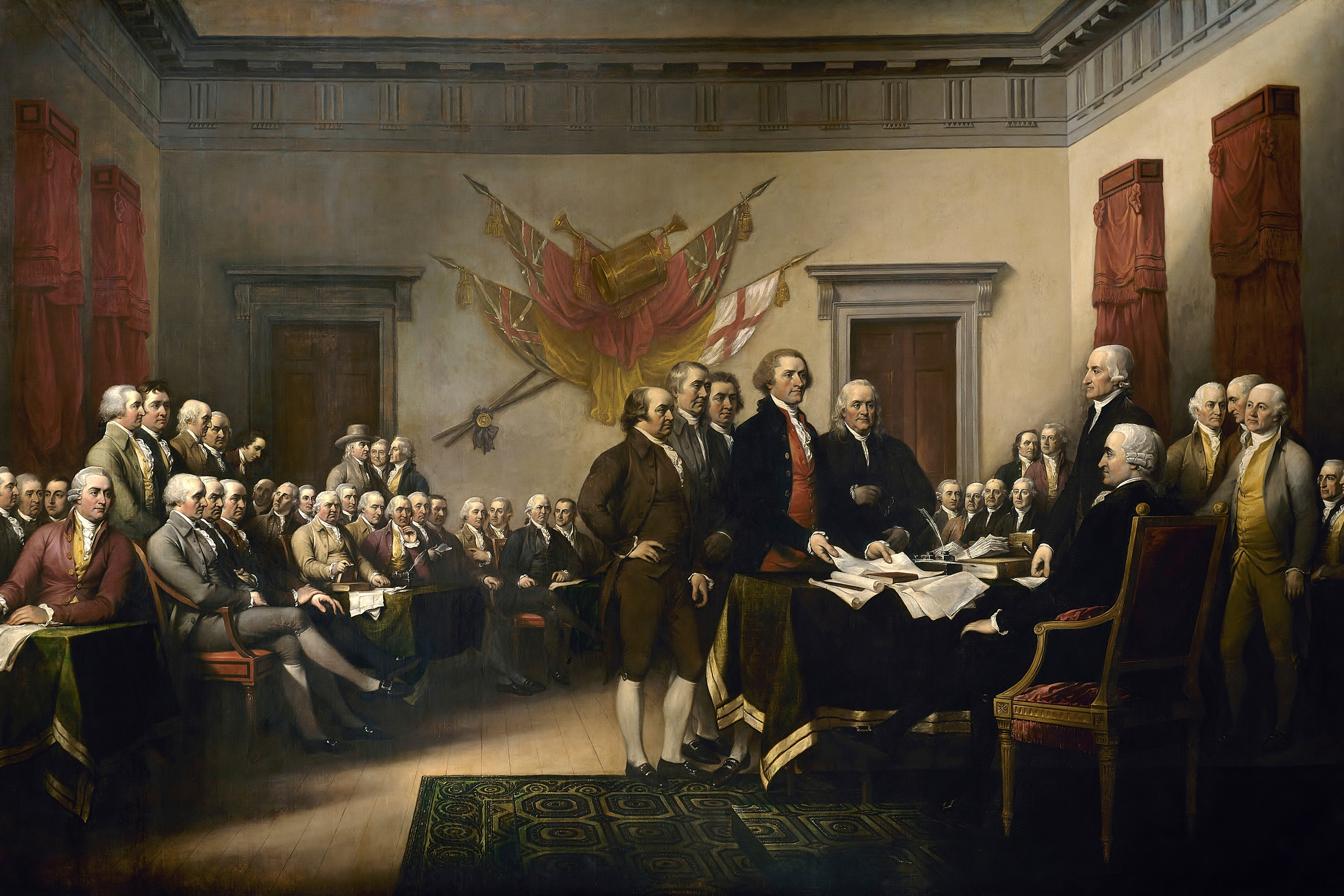Adoption of the Declaration of Independence