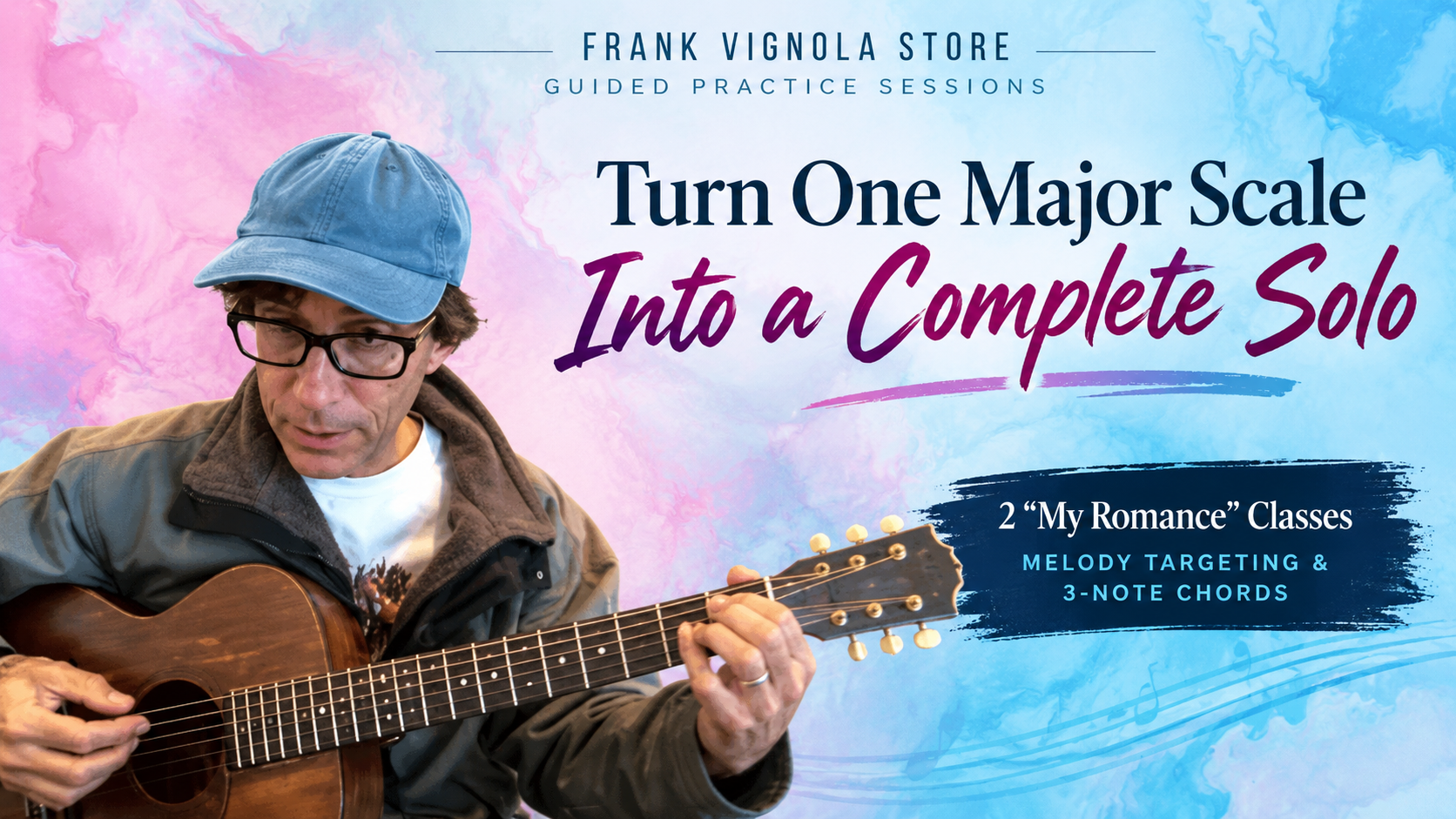 turn one major scale into a complete solo