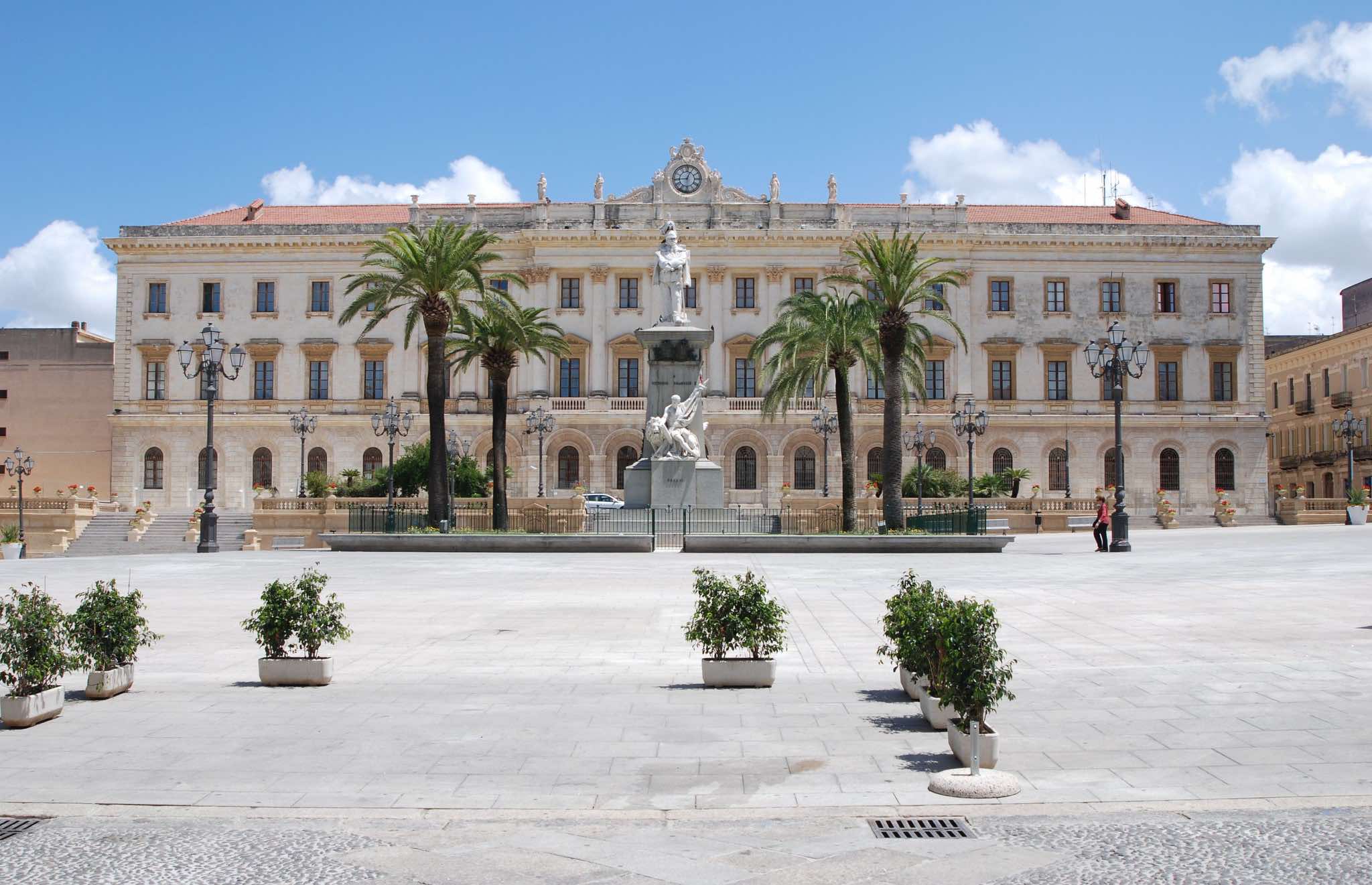 Sassari — Cartello QR GetYourGuide Sardegna