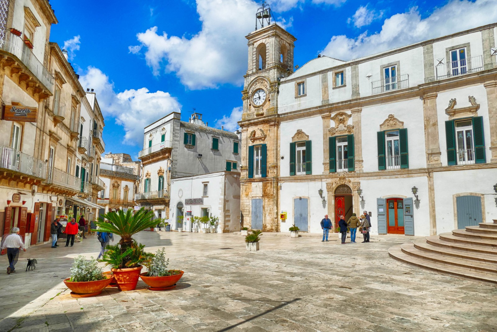 Martina Franca — Cartello QR GetYourGuide Puglia