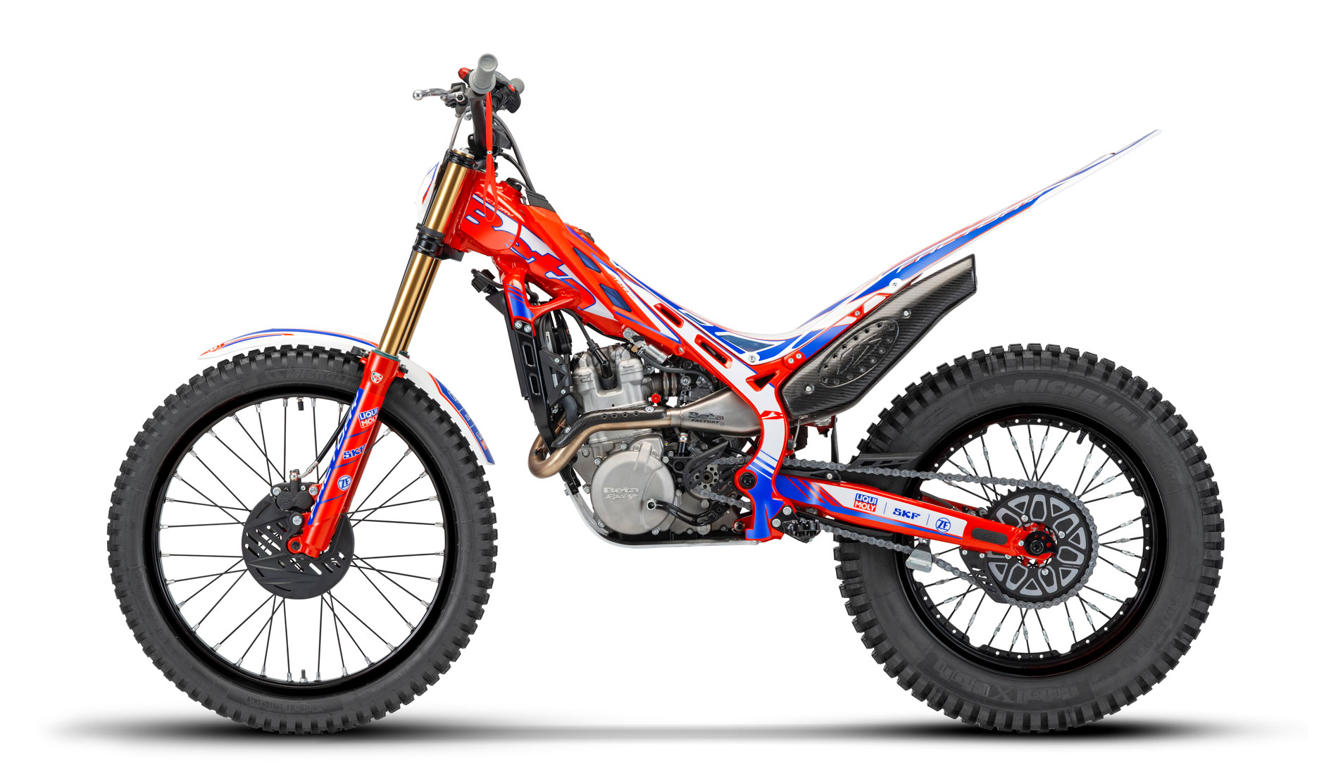 Beta trials bikes through the years