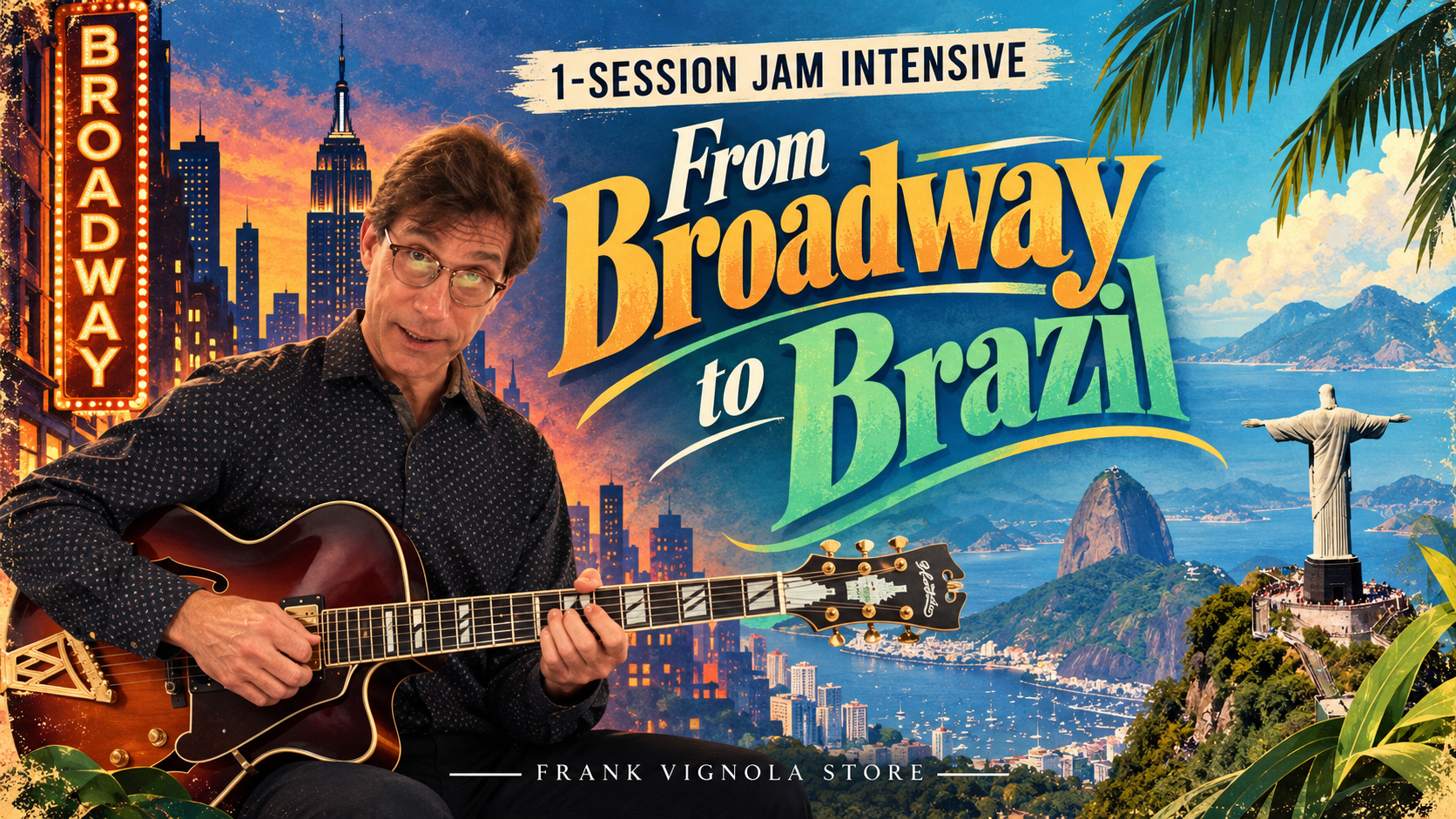 1 session jam intensive from broadway to brazildaa