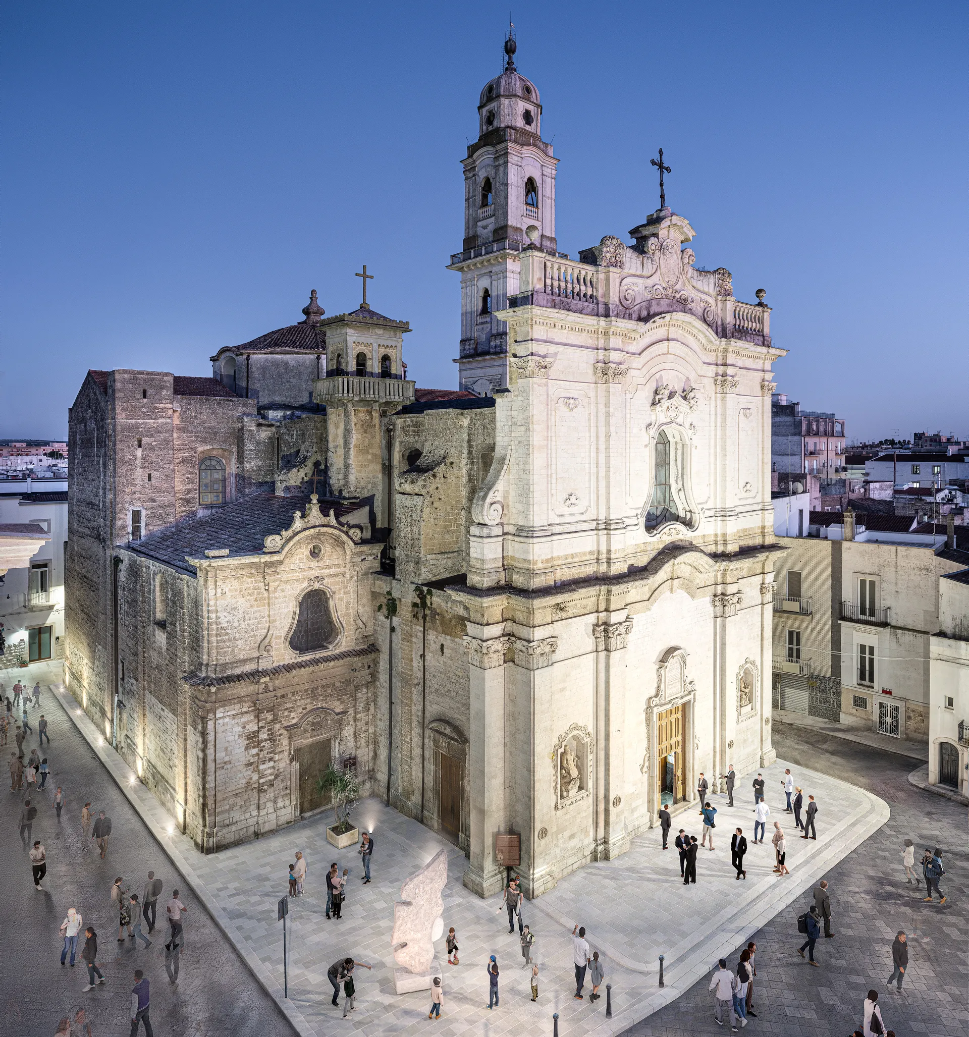 Gioia del Colle — Cartello QR GetYourGuide Puglia