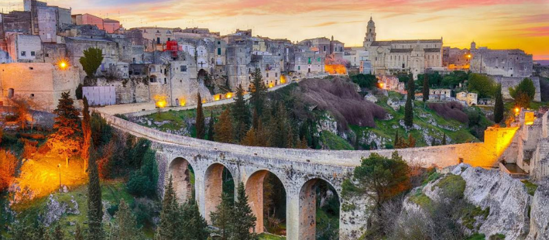 Altamura — Cartello QR GetYourGuide Puglia