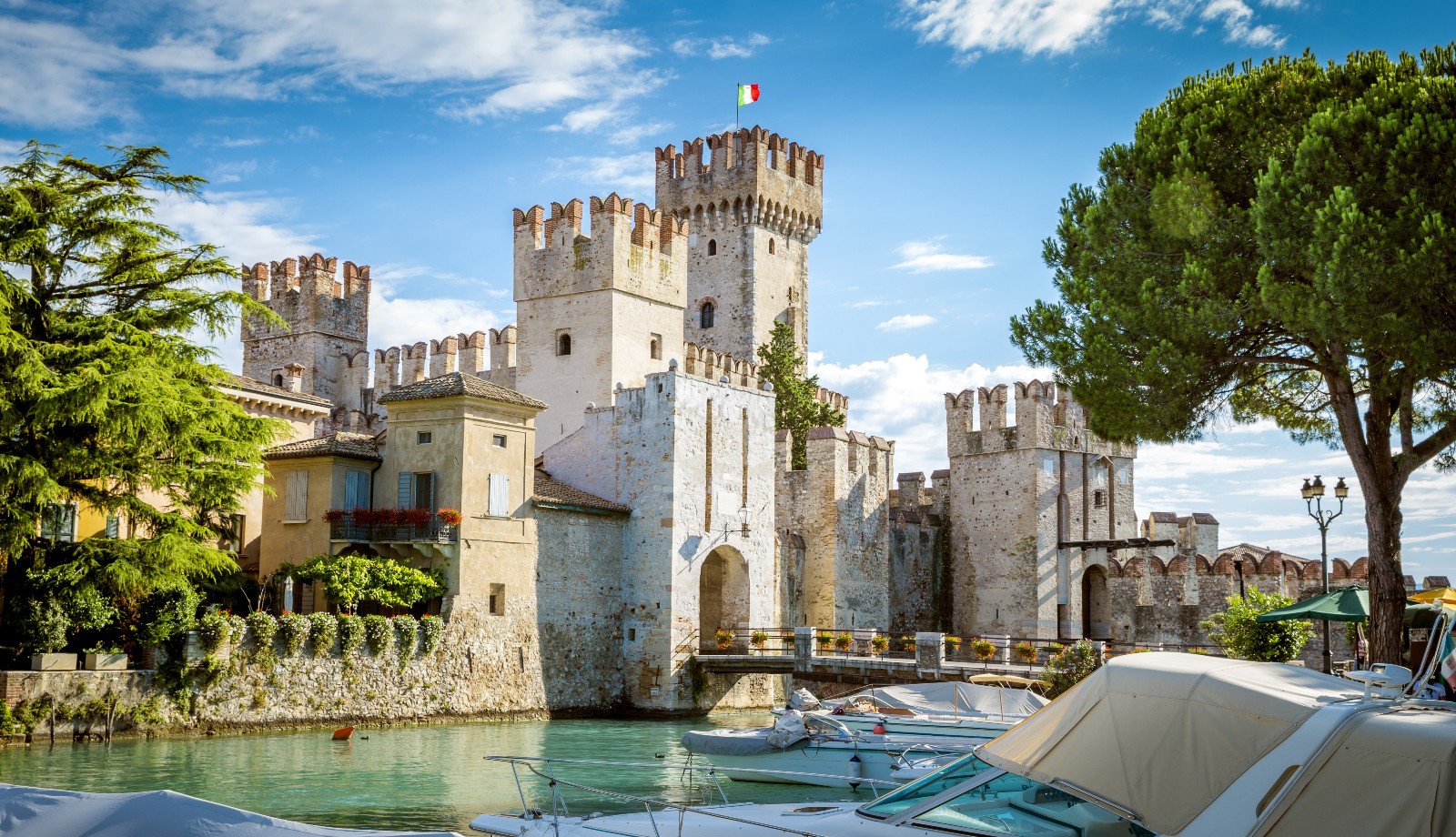 Sirmione — Cartello QR GetYourGuide Veneto