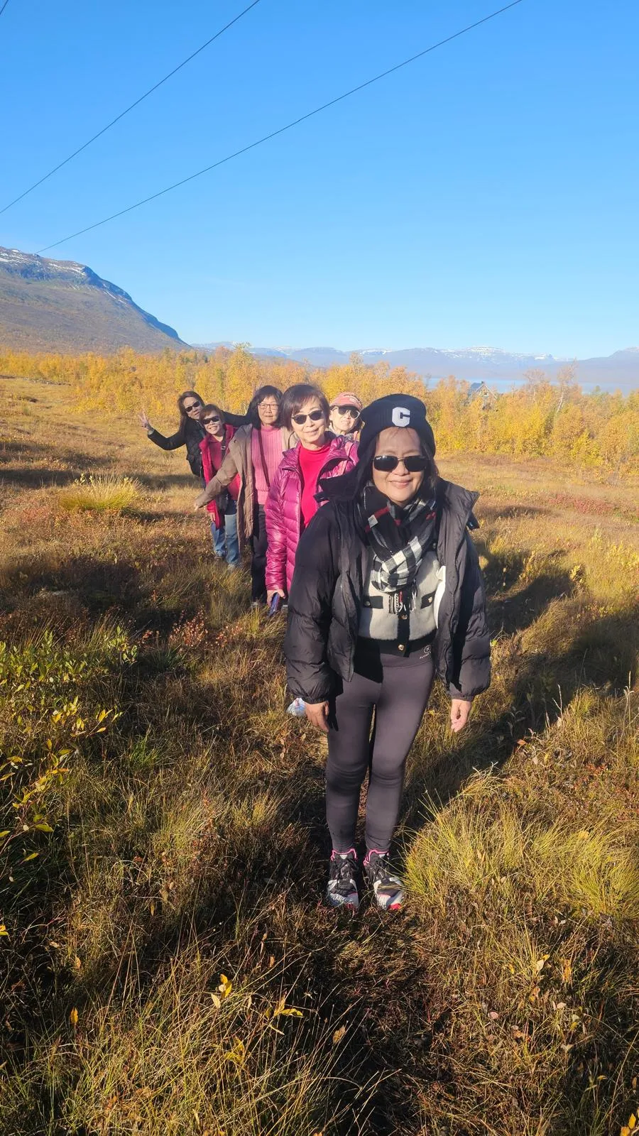 Hiking in Abisko National Park, Sweden, Oct 2025