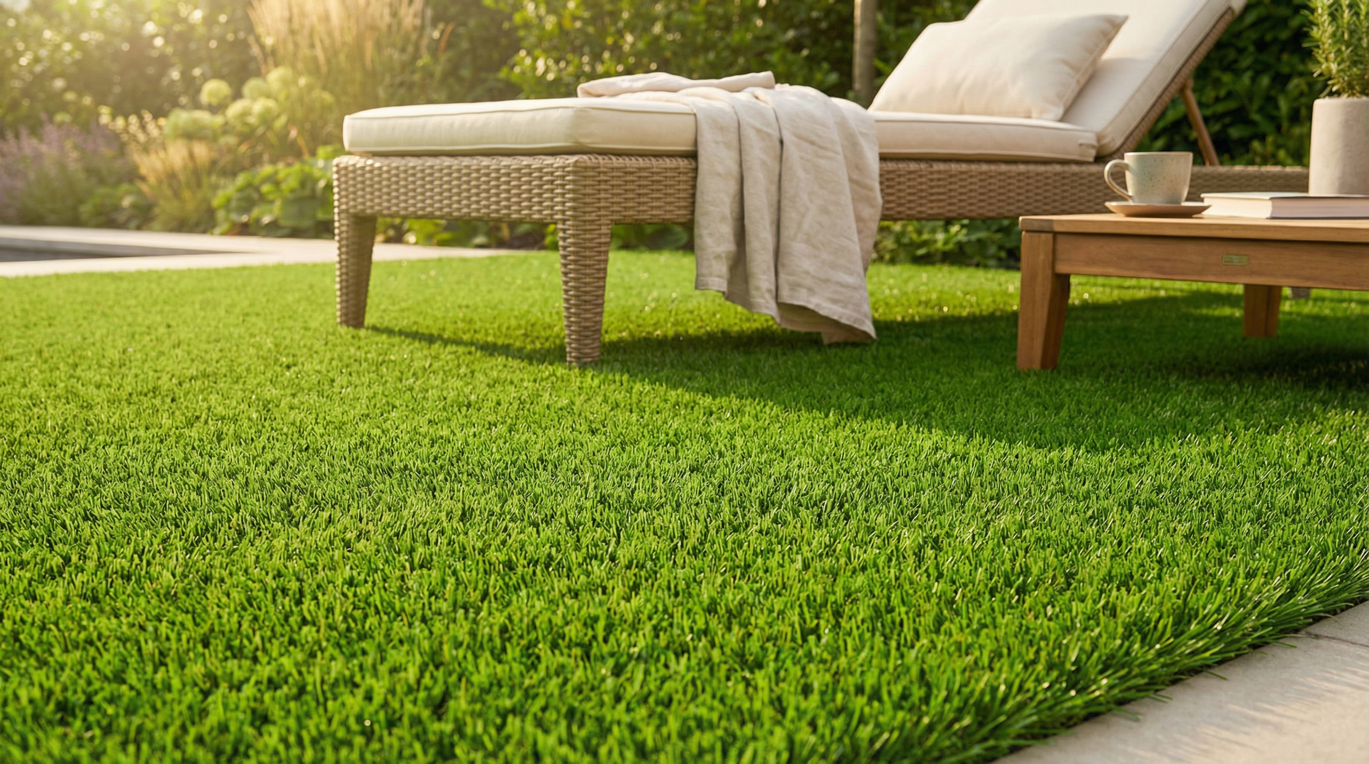 Artificial grass 30 mm Kasia – affordable artificial lawn for
