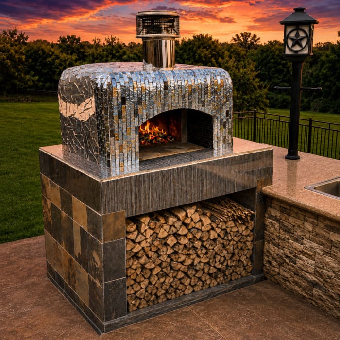 McClure metallic tile oven with step-by-step photos and video