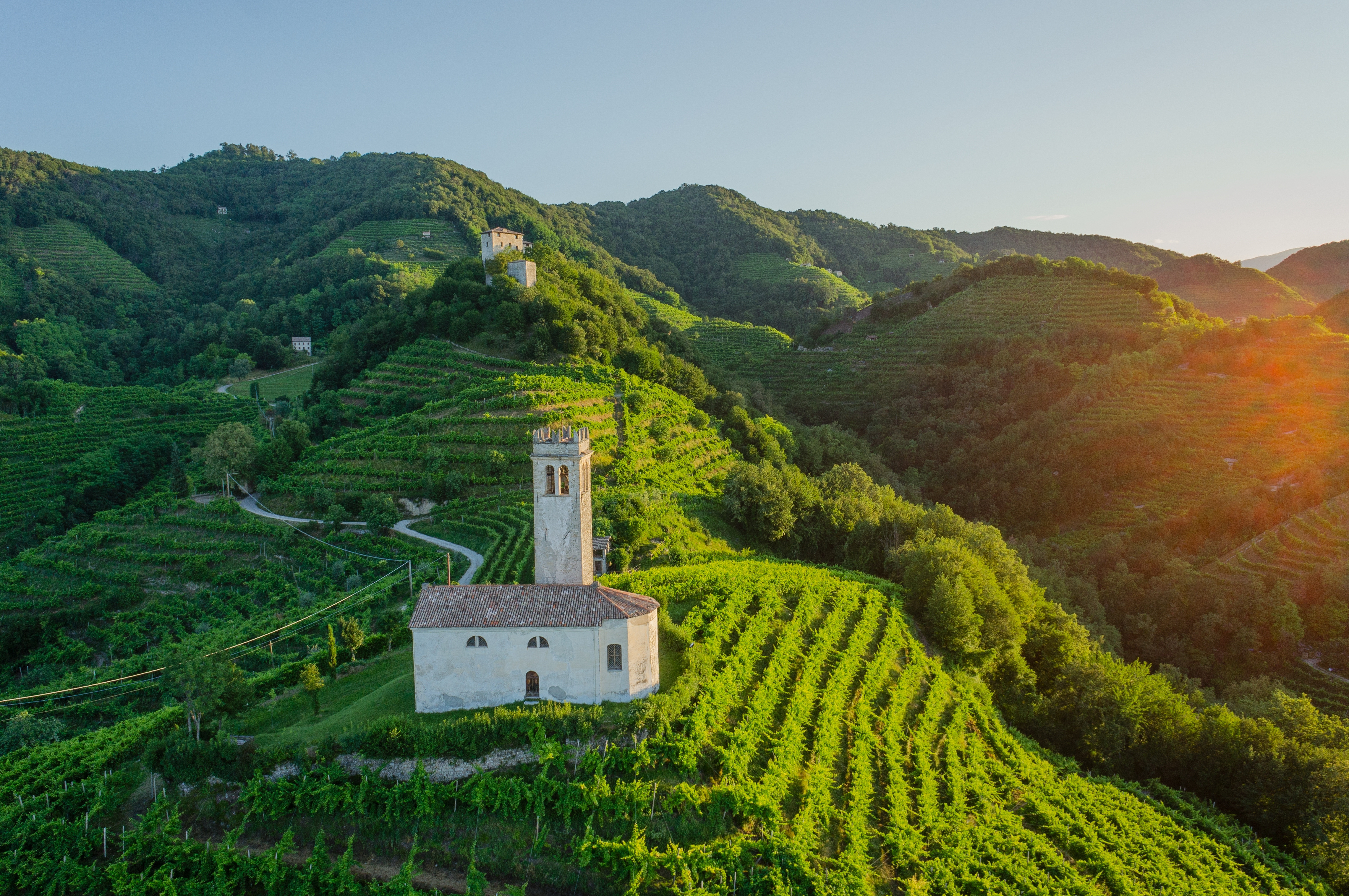 Colline del Prosecco — Cartello QR GetYourGuide Veneto