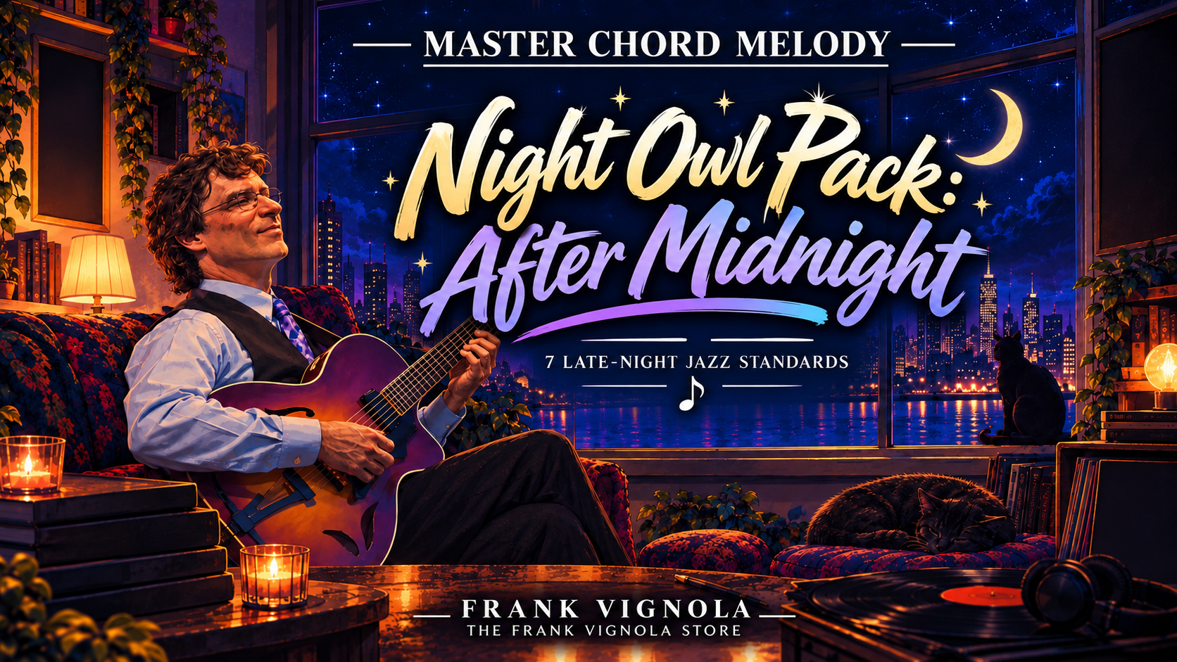 master chord melody night owl pack after midnight 7 late night jazz standarrvj2qr
