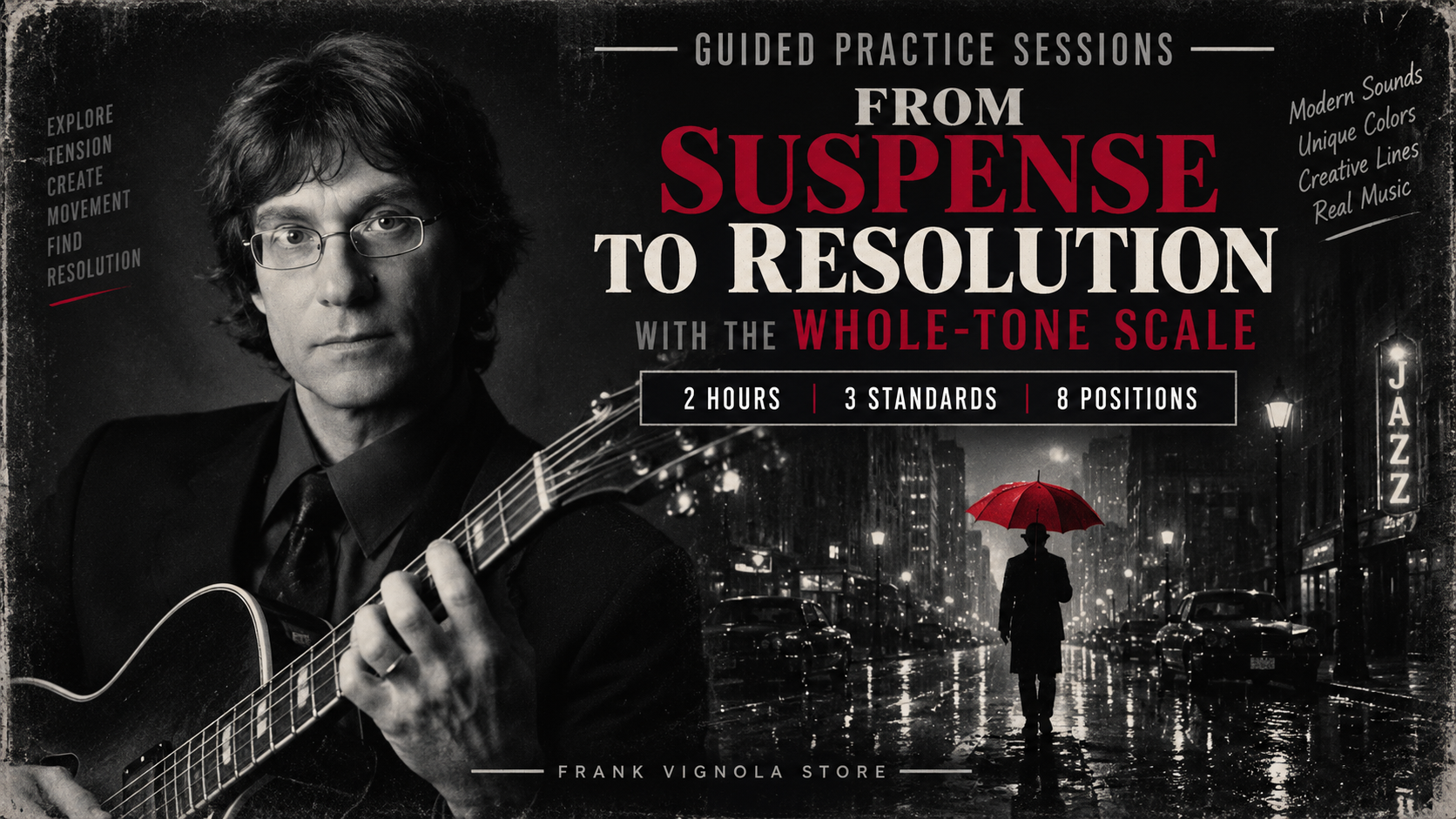 from suspense to resolution with the whole tone scale