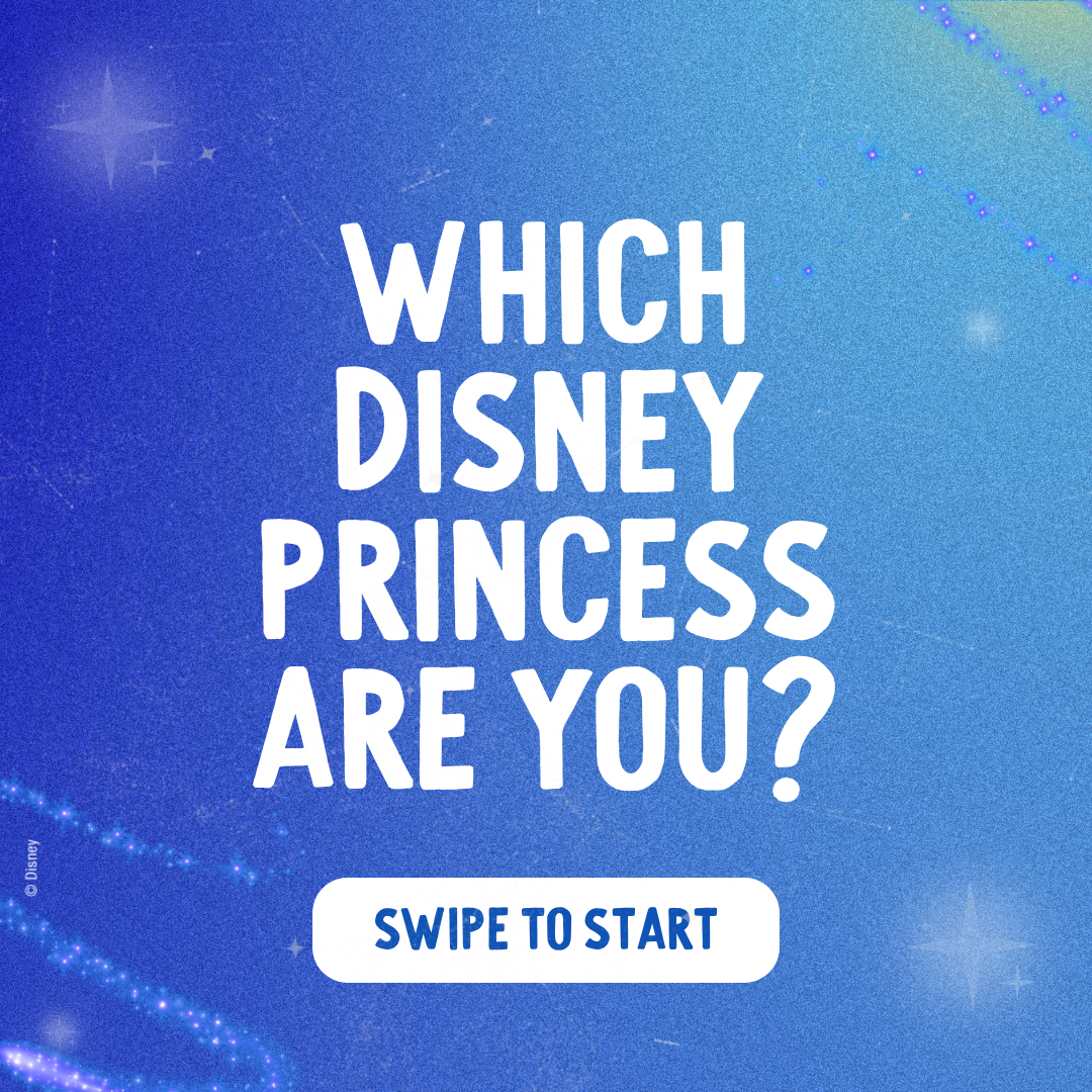 Which Disney Princess Are You? Quiz | Fun | The Official Site of Disney On  Ice, image size:1080x1080
