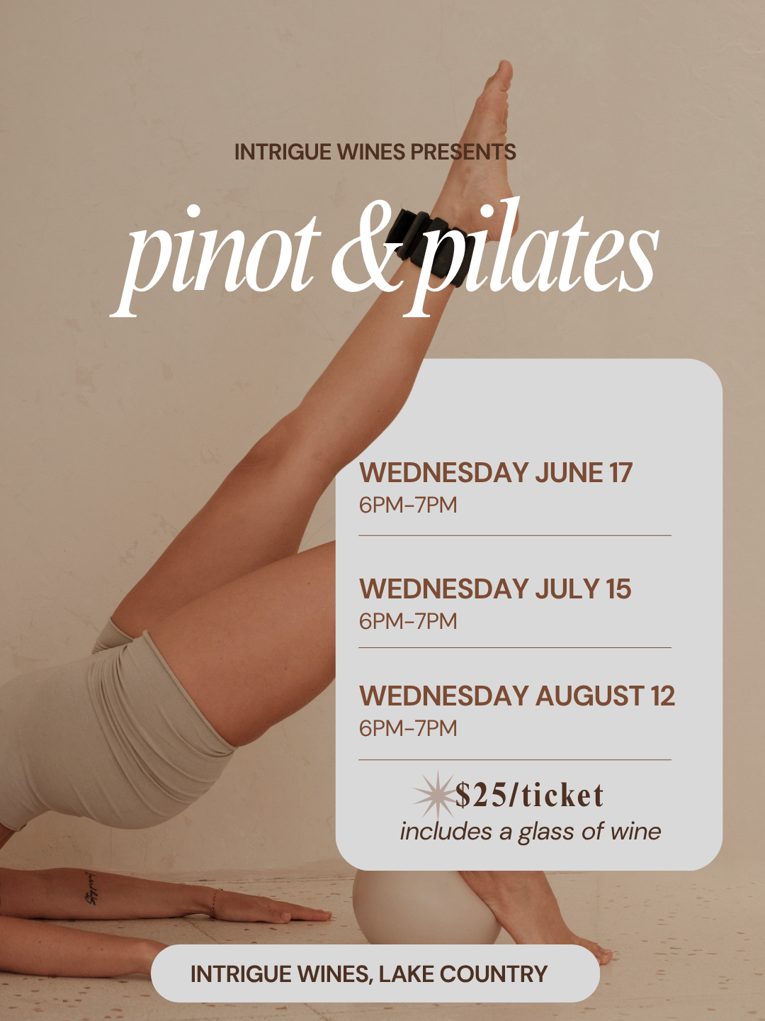 Pinot &amp; Pilates