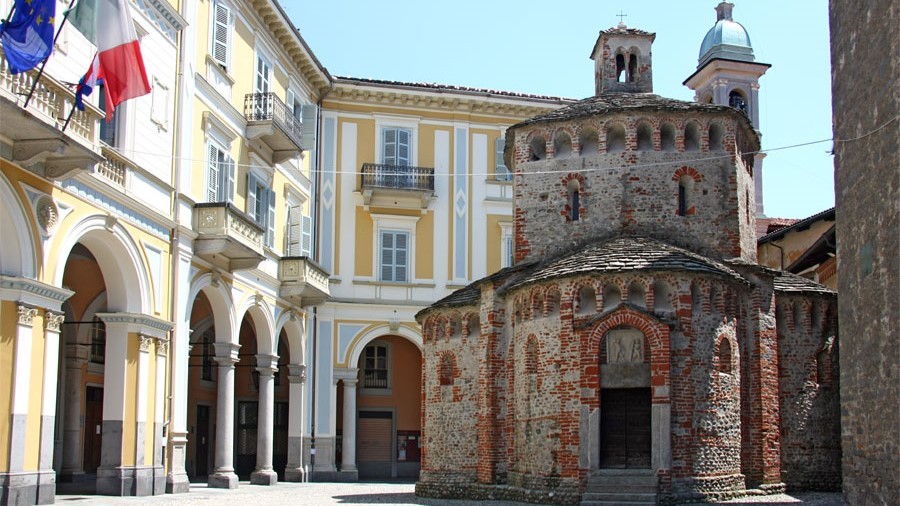 Biella — Cartello QR GetYourGuide Piemonte