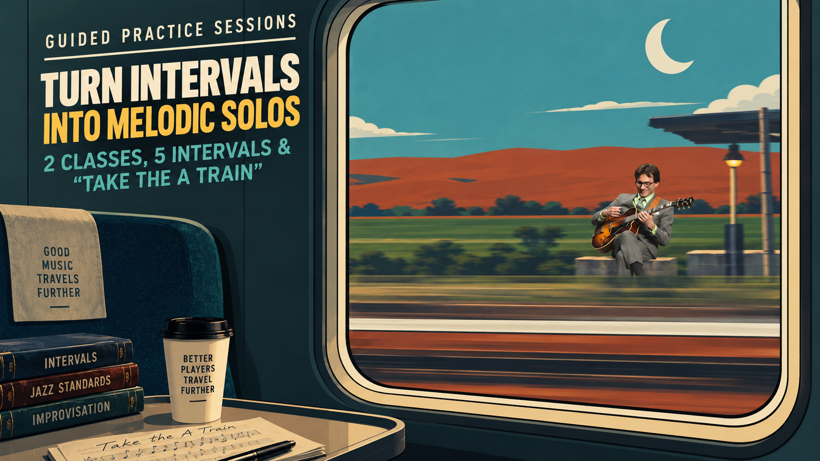 turn intervals into melodic solos