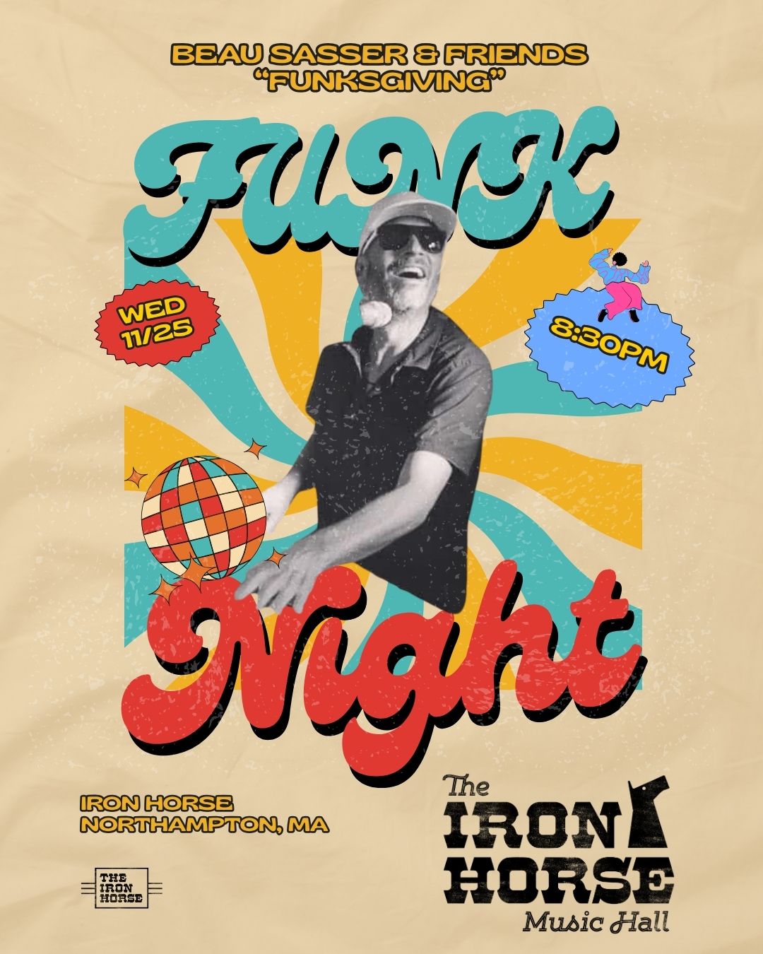 Funk Night: Funksgiving w/ Beau Sasser, Jerry Cortez, Pete Antunes and Nate Fuller