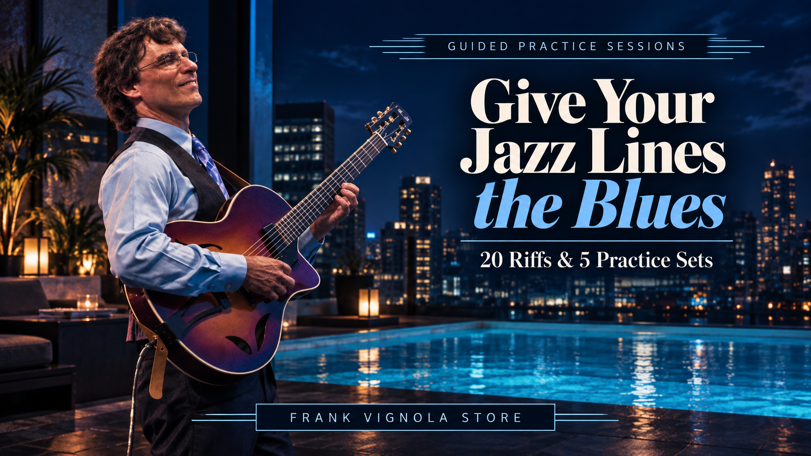 give your jazz lines the blues