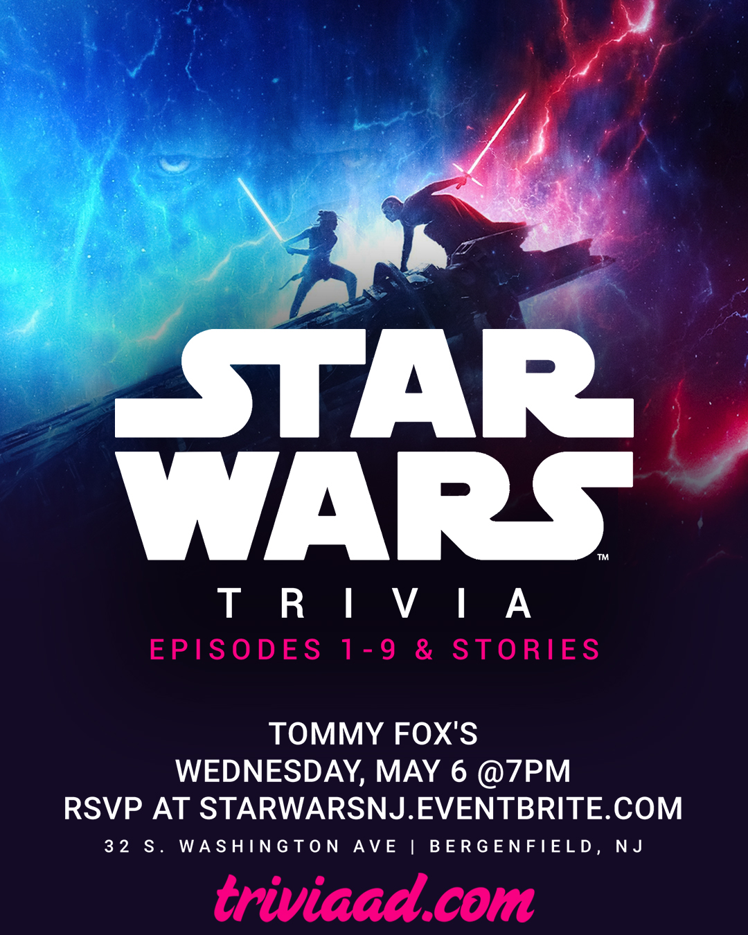 Star Wars Trivia at Tommy Fox’s