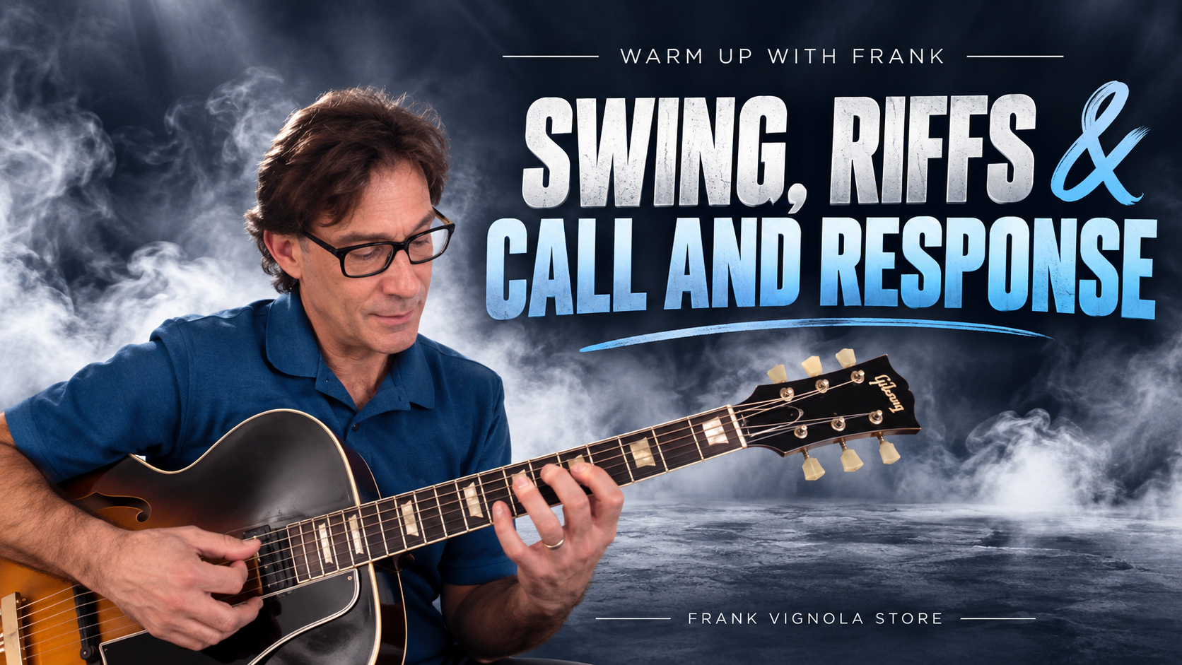 warm up with frank swing riffs call and response