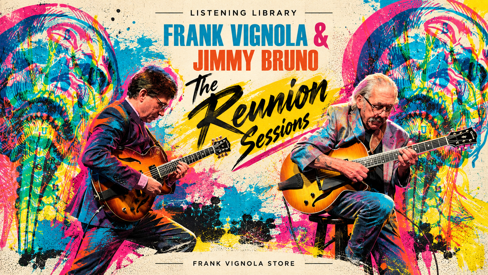 listening library frank vignola jimmy bruno the reunion sessions