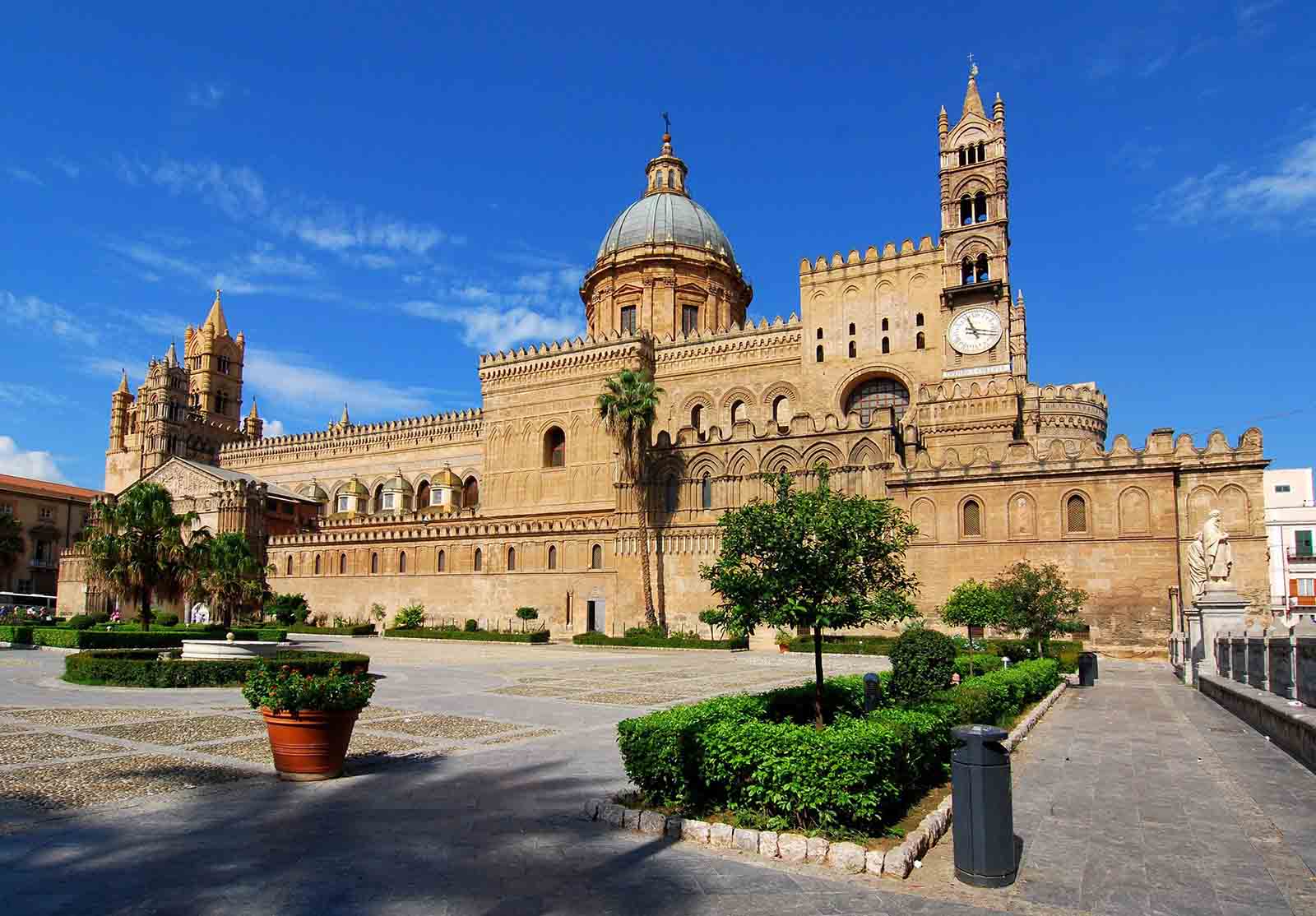 Palermo — Cartello QR GetYourGuide Sicilia