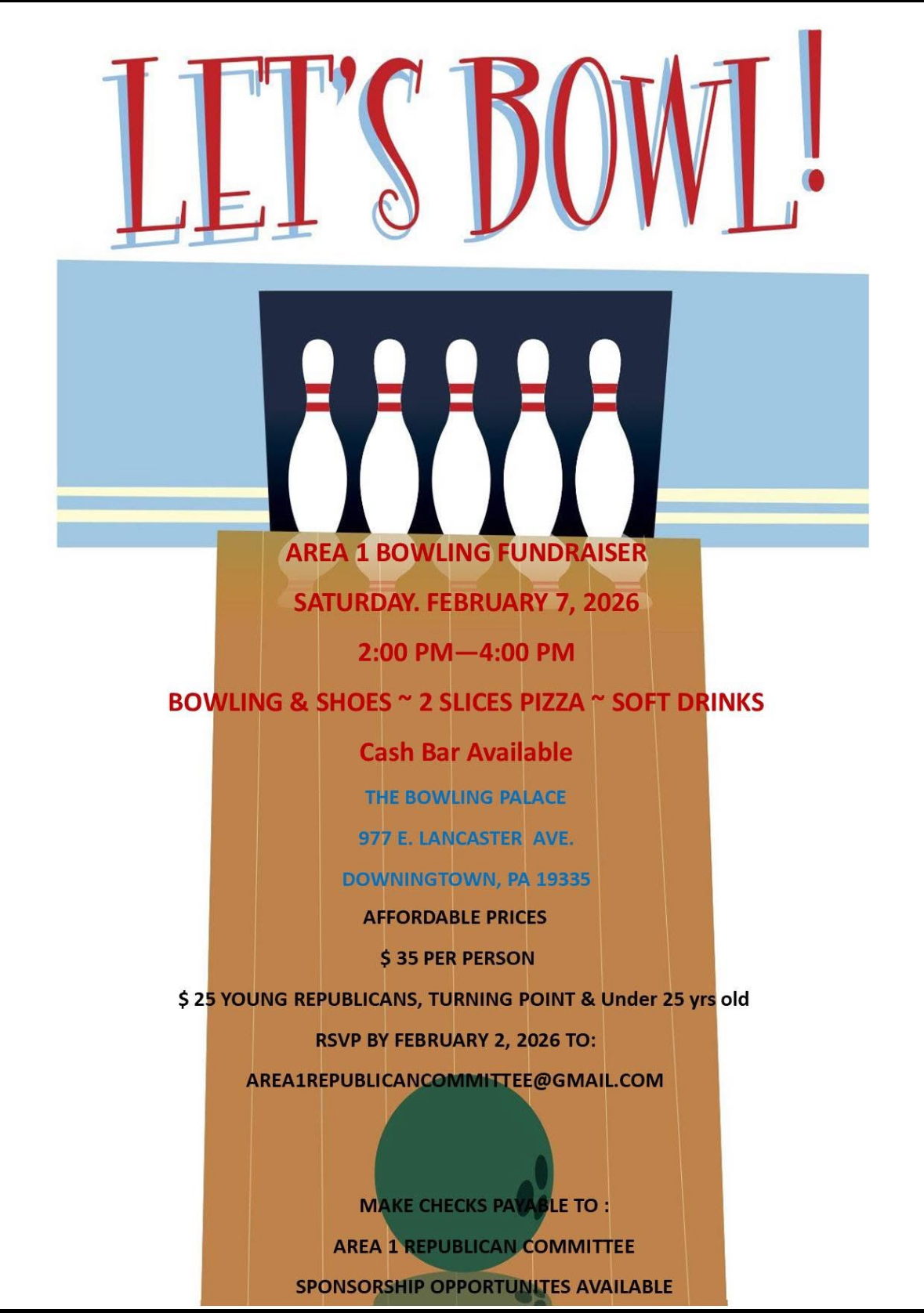 Picture for 'Bowling at the Palace' event