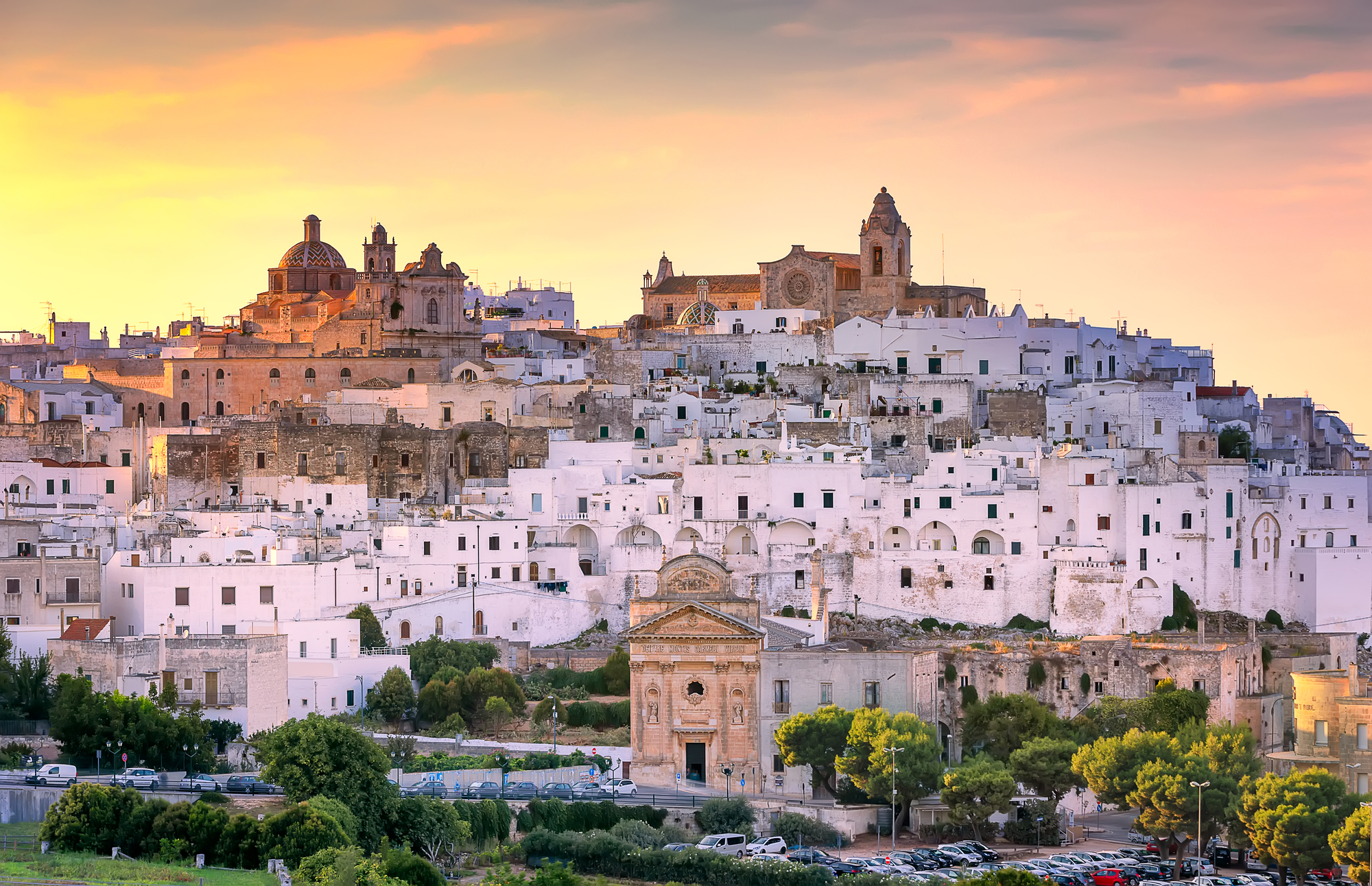 Ostuni — Cartello QR GetYourGuide Puglia