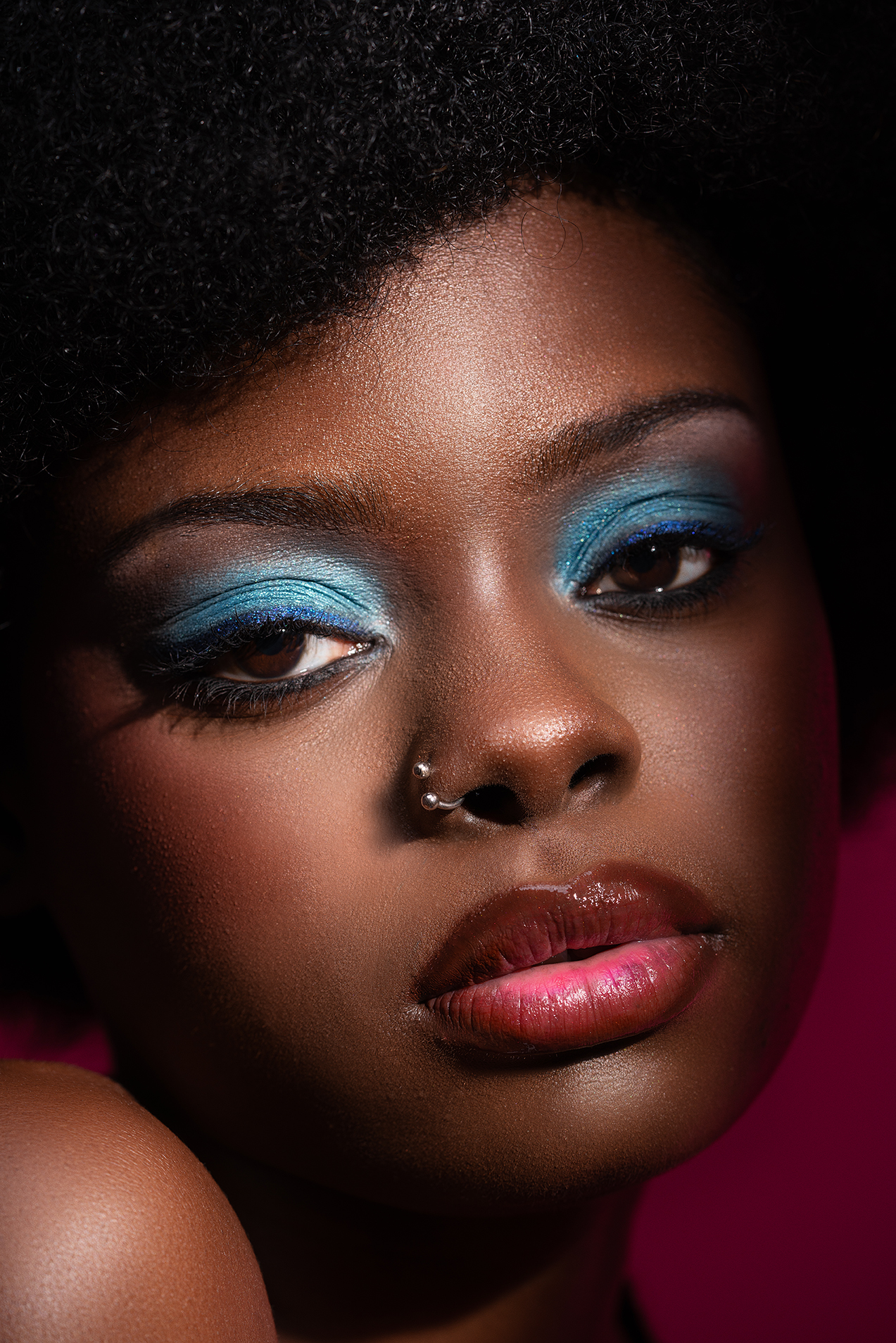 After retouching