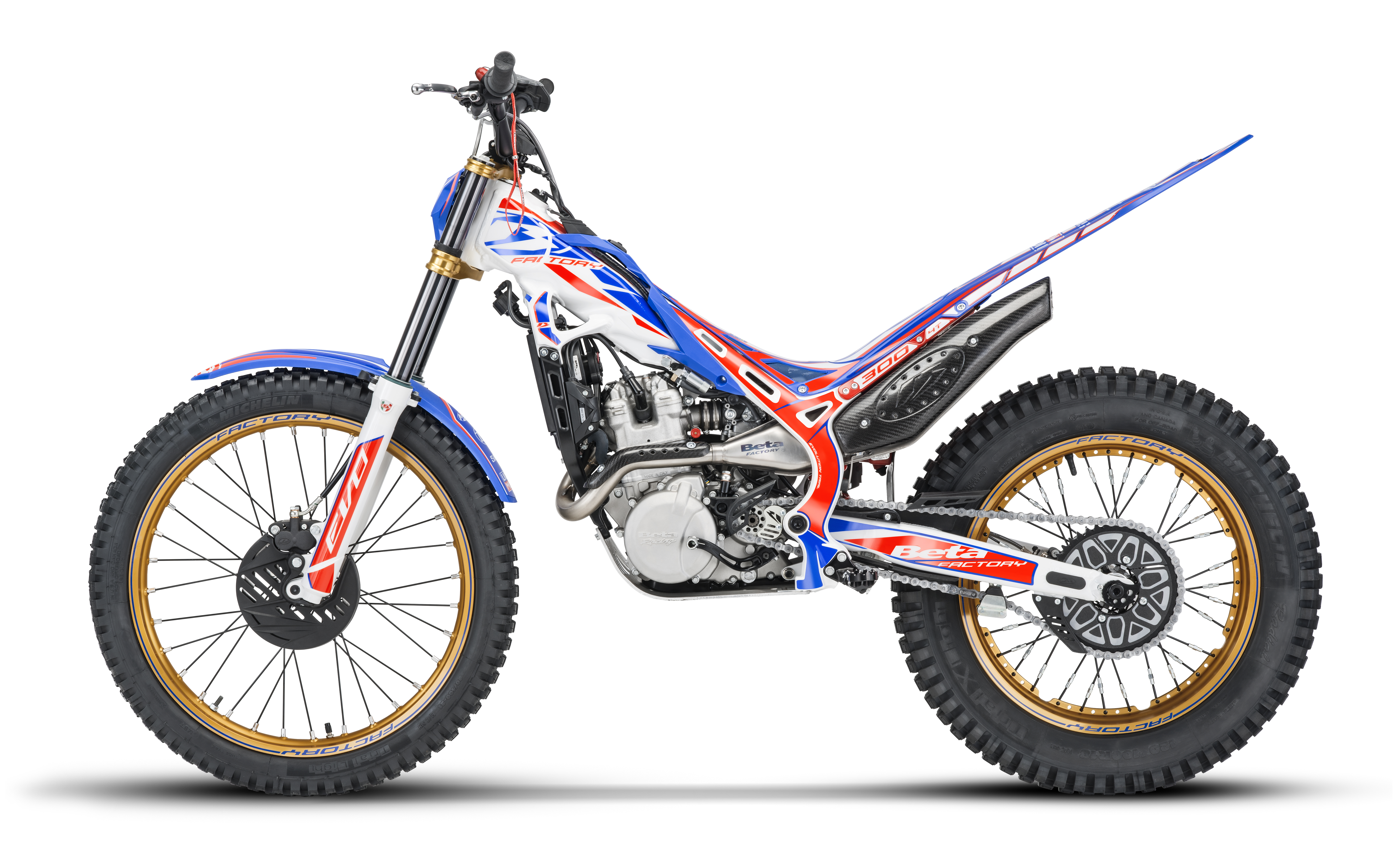 Beta trials bikes through the years