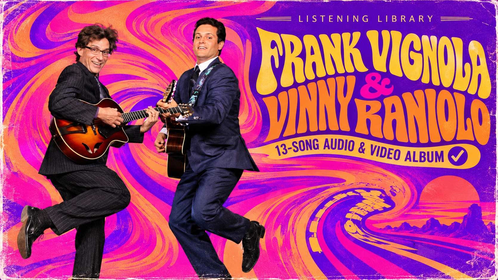 listening library frank vignola vinny raniolo 13 song audio video album