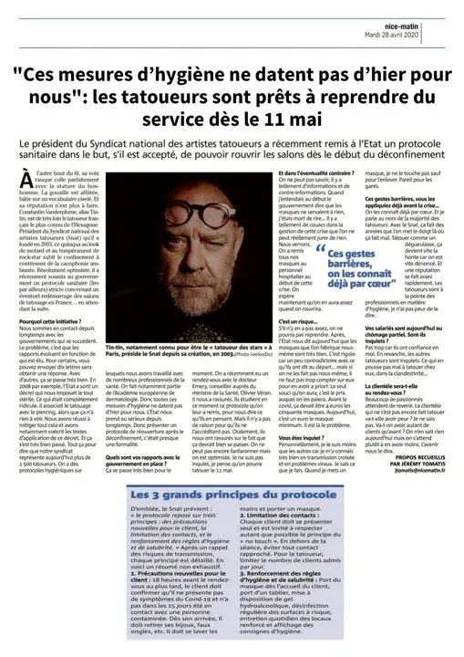 Hygiène du tatouage : déclarations publiques et réalité du terrain, le dossier Tin-Tin 1 95030140 2862291953823978 3853956716857131008 n
