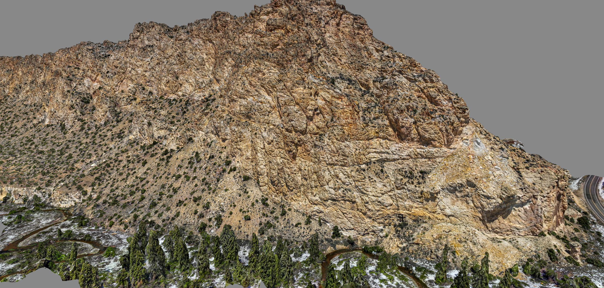 Sheep Creek Canyon (transit corridor)