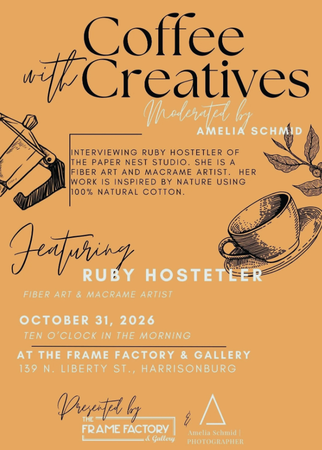 Coffee & Creatives with Ruby Hostetler