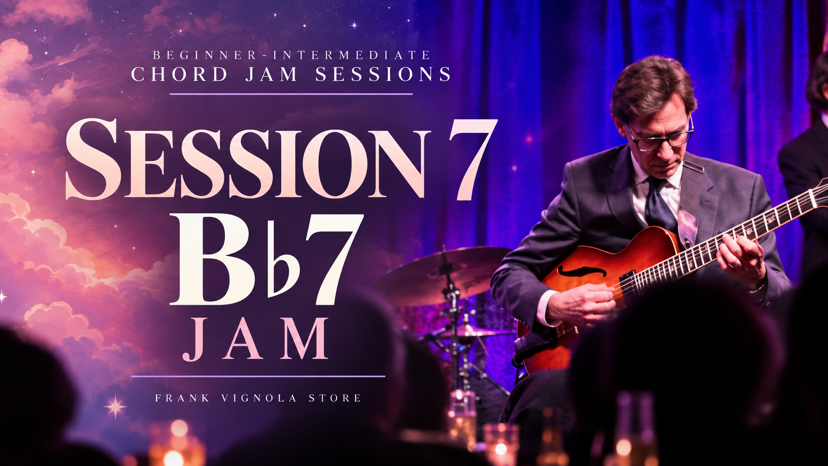 beginner intermediate chord jam session 7 b7 jamdadd