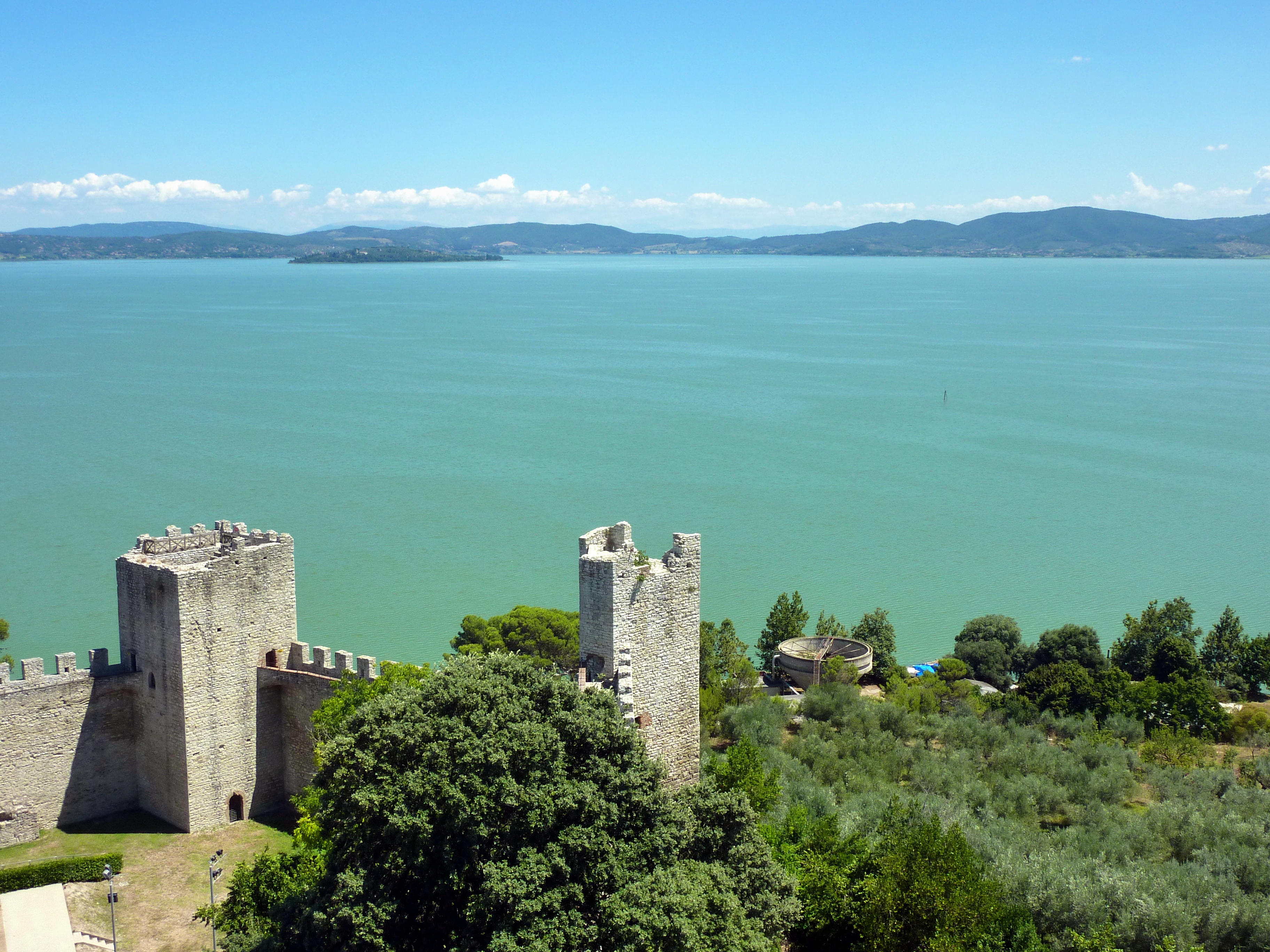 Lago Trasimeno — Cartello QR GetYourGuide Umbria