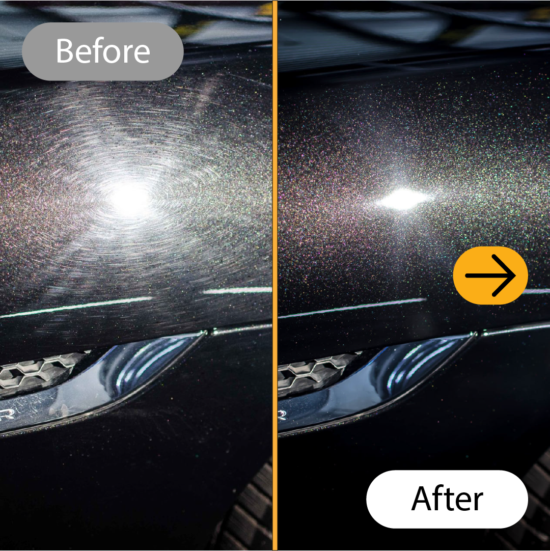 Before and after — paint correction