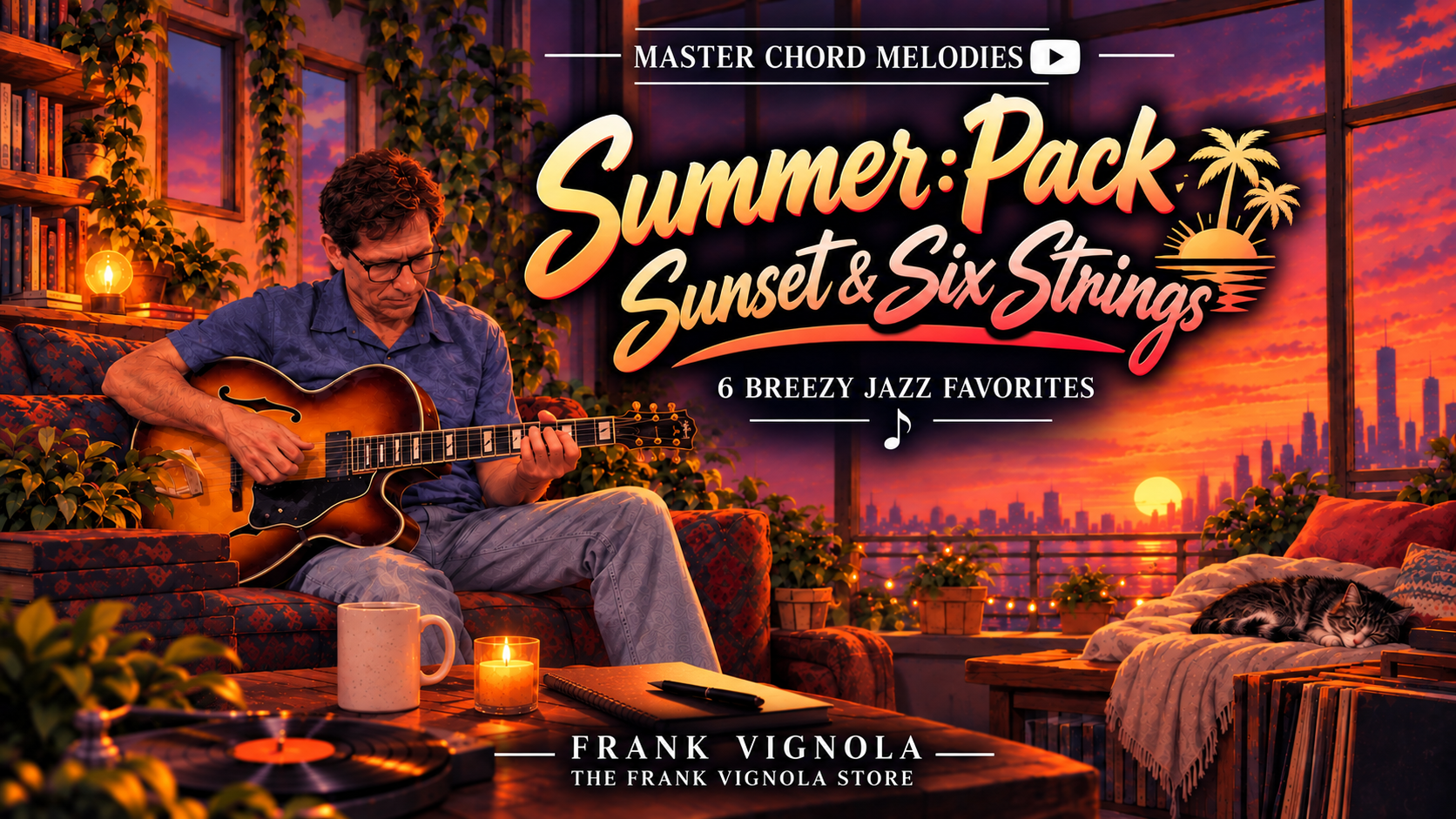 master chord melody summer pack sunset six strings 6 breezy jazz favoriteebooje2